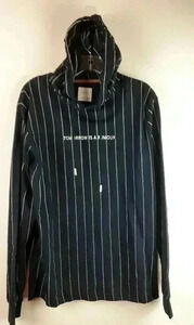 Denim and Flower Hoodie Size Large NWT